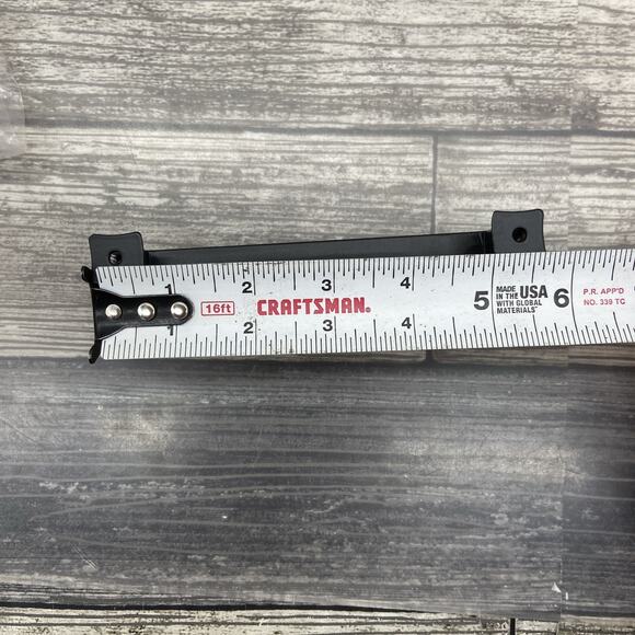 Brainerd Casual Square 5-1/16-in Center to Center Matte Black Lot Of 3 {73} - Picture 4 of 9